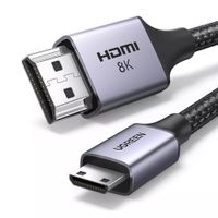 Cable Mini Hdmi a Hdmi 2 Metros UGREEN 2.1 8K 60 Hz Ultra HD eARC