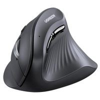 Mouse Bluetooth Ugreen MU008 Vertical Ergonómico Silencioso 2.4ghz Negro