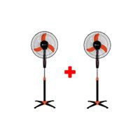 Pack x 2 Ventilador de pie 16 TREVELY VT-1620 -55W