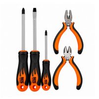 Set de Herramientas 5 Piezas MS YS-BM2337 Destornilladores y Alicates