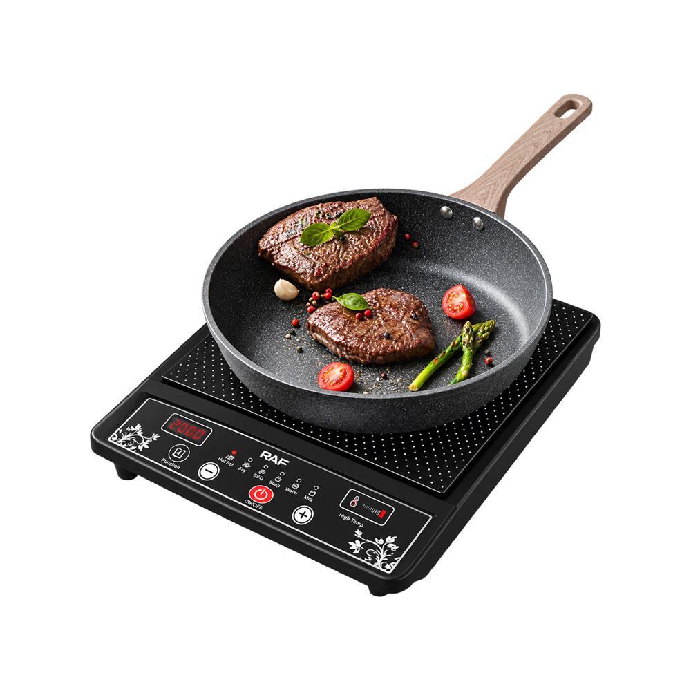 Cocina de Inducción Portátil 2000W con Superficie Cerámica