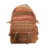 Mochila Táctica Militar Expandible 55L Camping, Viaje, Etc Coyote