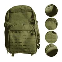 Mochila Militar 50L Táctica Camping Ejército Marina - Unisex Verde