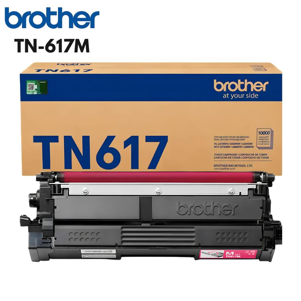 Tóner Brother TN-617M Magenta Ultra Alto Rendimiento 10.000 páginas para MFC-L8970CDW