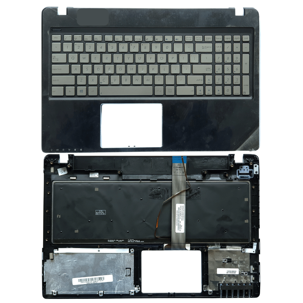 Teclado Asus ORIGINAL Q500 Q500a Ingles Retroiluminado con PalmRest