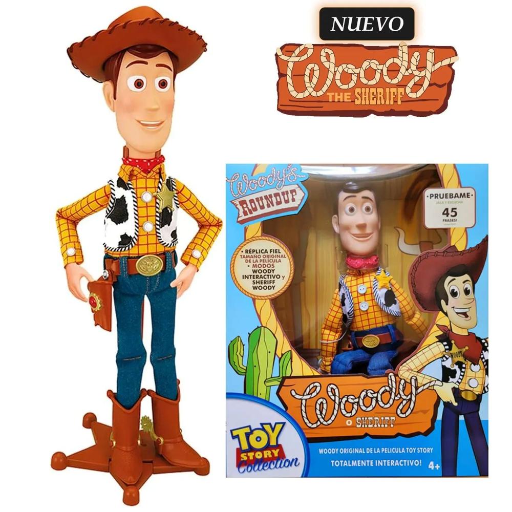 Juguete Woody Muñeco Interactivo de Toy Story 36 cm - W2015