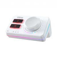 Mixer Fifine Ampligame SC9 RGB USB - Blanco