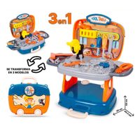 Juguete Set de Herramientas 3en1 para Niños Didáctico