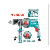 Taladro Percutor 1100w 16mm 0-3000rpm Vel Variable 2 Gear Industrial Tg211166