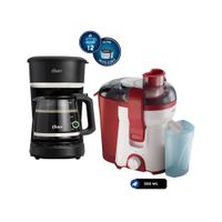 Combo Cafetera 12 Tazas BVSTDCP121B - Extractor FPSTJE316R