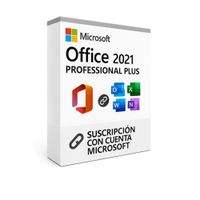 Microsoft Office 2021 Professional Plus  Vincula cuenta Microsoft