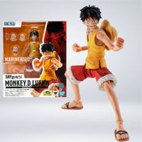 FIGURA S.H FIGUARTS ONE PIECE - MONKEY.D.LUFFY MARINEFORD