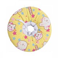 Collar Isabelino Tipo Dona Importado Para Mascotas Perros Y Gatos Amarillo Talla M chico