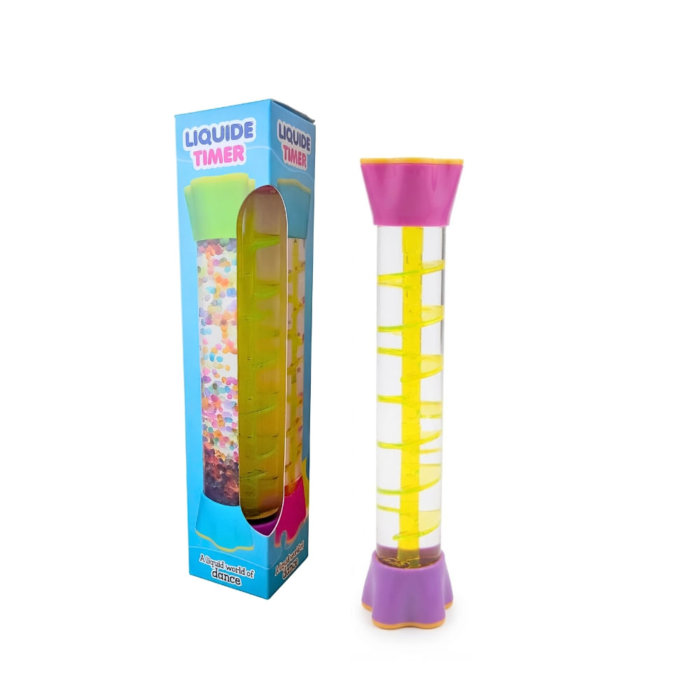 Juguete Botella Sensorial de Calma Cascada Magica