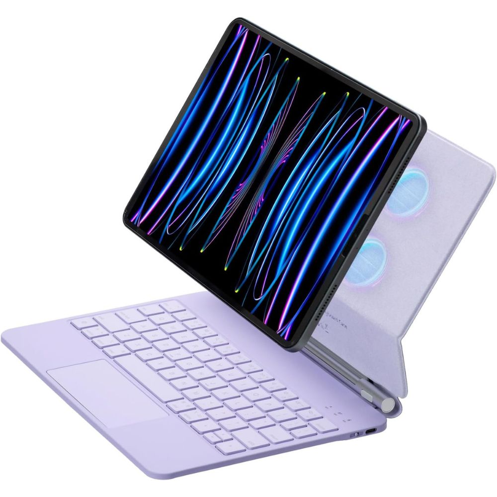 Magic Keyboard para iPad Alternativo PREMIUM iPad Pro 11 1ra a 4ta Gen - LILA