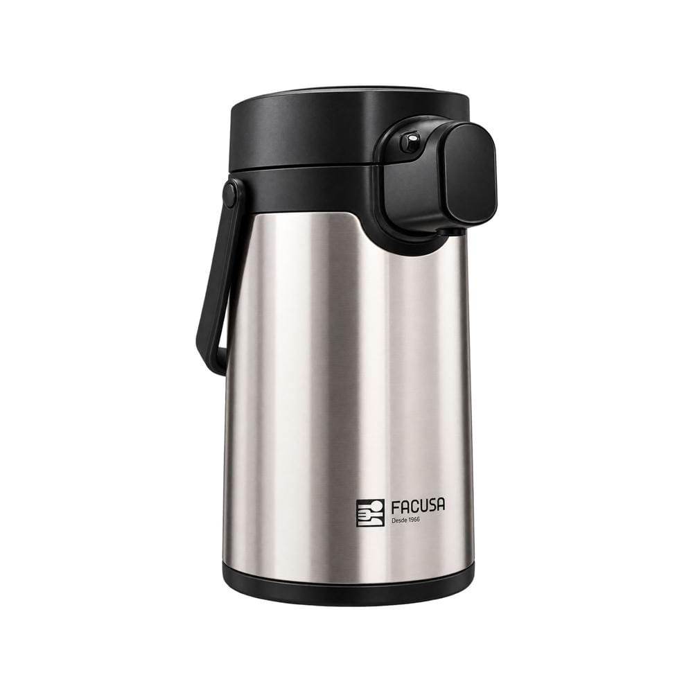 Termo Sifón 2.9 Litros de Acero Inoxidable con Ampolla de Vidrio