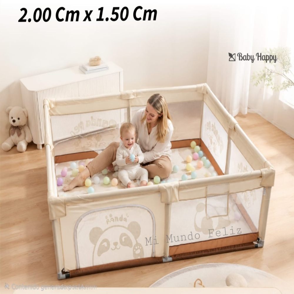 Corral Corralito para  Bebe Niños Bebe 2026 BEIGE