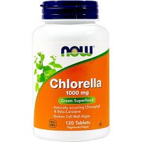 CHLORELLA NOW FOODS 1000 MG 120 TABLETAS | PACK 2