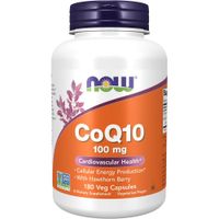 COQ10 NOW FOODS 100 MG 180 CÁPSULAS