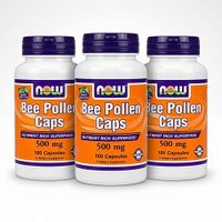 POLEN DE ABEJA NOW FOODS 500 MG 100 CÁPSULAS | PACK 3
