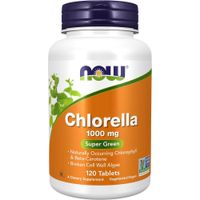 CHLORELLA NOW FOODS 1000 MG 120 TABLETAS