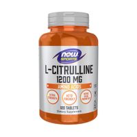 L-CITRULINA NOW SPORTS 1200 MG 120 TABLETAS