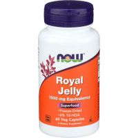 JALEA REAL NOW FOODS 1500 MG 60 CÁPSULAS | PACK 2