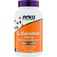 L-CARNITINA CARNIPURE NOW FOODS 1000 MG 150 TABLETAS
