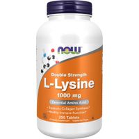 L-LISINA NOW FOODS 1000 MG 250 TABLETAS