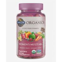 MULTIVITAMÍNICO GARDEN OF LIFE ORGANICS WOMEN'S MULTI 40+ BERRY 120 GOMITAS