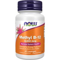 METIL B12 NOW FOODS 5000 MCG 60 PASTILLAS