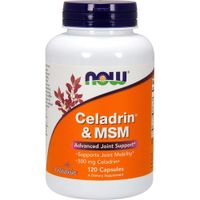 CELADRIN + MSM NOW FOODS 500 MG 120 CÁPSULAS | PACK 2