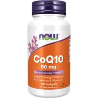 COQ10 NOW FOODS 50 MG 100 CÁPSULAS BLANDAS