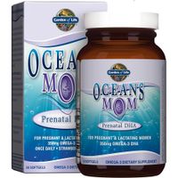 OMEGA 3 DHA GARDEN OF LIFE OCEANS MOM PRENATAL 350 MG FRESA 30 CÁPSULAS