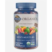 MULTIVITAMÍNICO GARDEN OF LIFE ORGANICS MEN'S MULTI 40+ BERRY 120 GOMITAS
