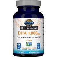 OMEGA 3 DHA GARDEN OF LIFE DR. FORMULATED 1000 MG LIMÓN 30 CÁPSULAS