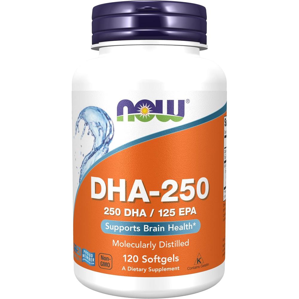 DHA-250 NOW FOODS 120 CÁPSULAS BLANDAS | PACK 2