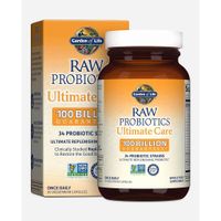 PROBIÓTICO GARDEN OF LIFE RAW ULTIMATE CARE 100 BILLONES 34 CEPAS 30 CÁPSULAS