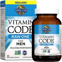 MULTIVITAMÍNICO GARDEN OF LIFE VITAMIN CODE RAW ONE FOR MEN 30 CÁPSULAS