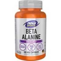 BETA-ALANINA NOW SPORTS 750 MG 120 CÁPSULAS