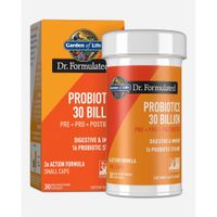 PROBIÓTICO GARDEN OF LIFE DR. FORMULATED ONCE DAILY 30 BILLONES 16 CEPAS 30 CÁPSULAS