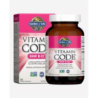 VITAMINA B12 GARDEN OF LIFE VITAMIN CODE RAW 1000 MCG 30 CÁPSULAS