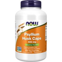 PSYLLIUM HUSK NOW FOODS 500 MG 200 CÁPSULAS