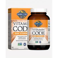 VITAMINA C GARDEN OF LIFE VITAMIN CODE RAW 500 MG 60 CÁPSULAS