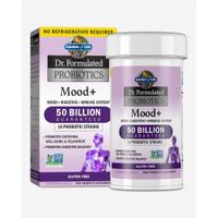 PROBIÓTICO GARDEN OF LIFE MOOD+ SHELF STABLE 50 BILLONES 16 CEPAS 60 CÁPSULAS