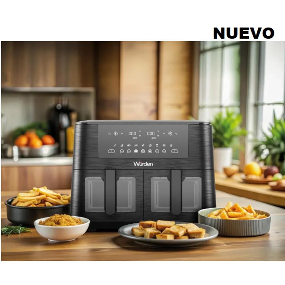 Freidora de Aire Dual WURDEN WFR-DUOCH81 8.4L 2030W Digital Touch