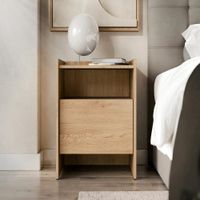 Mesa de Noche Moderno Kevin Panela R&R Muebles