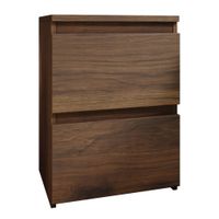 Mesa de Noche Moderno Eliza Gales R&R Muebles