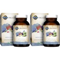 MULTIVITAMÍNICO GARDEN OF LIFE ORGANICS MEN'S MULTI 120 TABLETAS | PACK 2