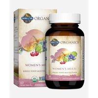 MULTIVITAMÍNICO GARDEN OF LIFE ORGANICS WOMEN'S MULTI 60 TABLETAS